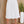 Linen Shirred Waist A-Line Skirt - White