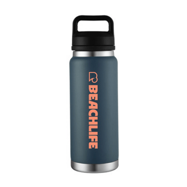 BeachLife Water Bottle Navy