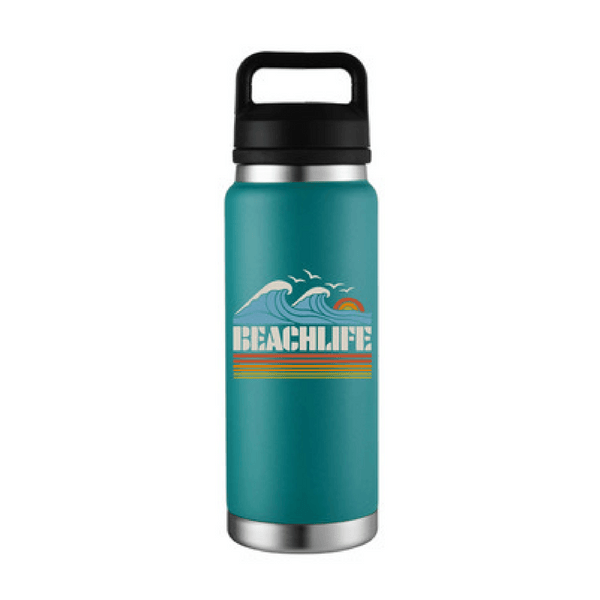 BeachLife Water Bottle Turquoise