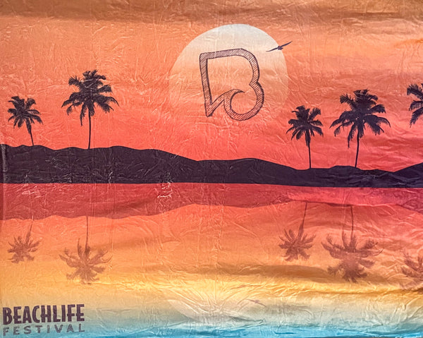 BeachLife Festival Sunset Blanket