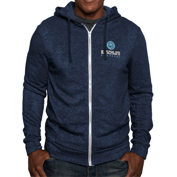 Soundwaves Unisex Zip Hoodie
